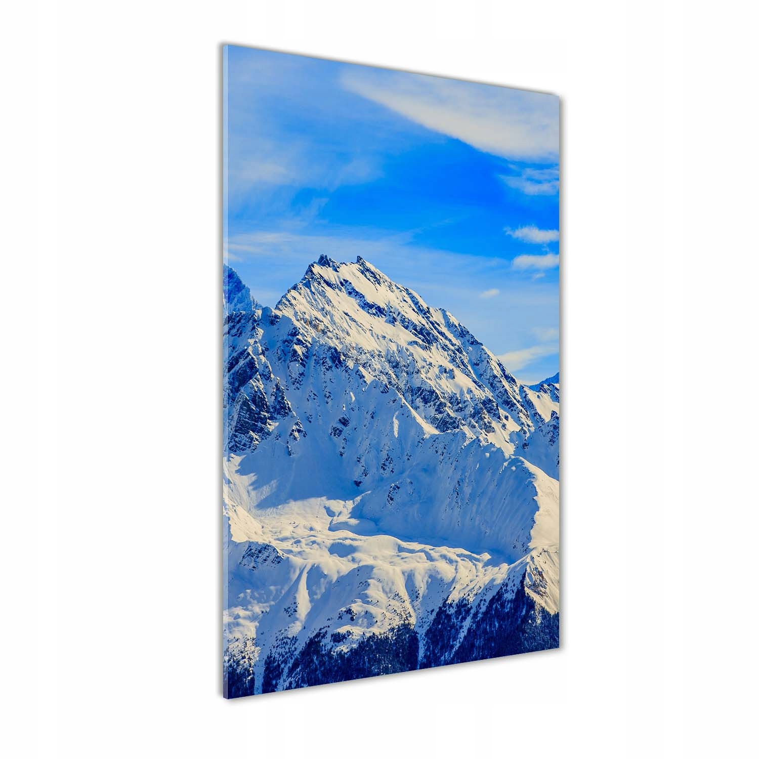 

Foto obraz akrylowy na ścianę Góry zimą 60x120cm