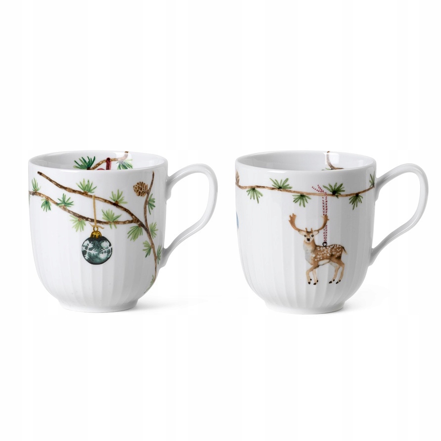 Kähler Hammershøi Vánoční hrnek 330 ml Sada hrnků 2 Ks