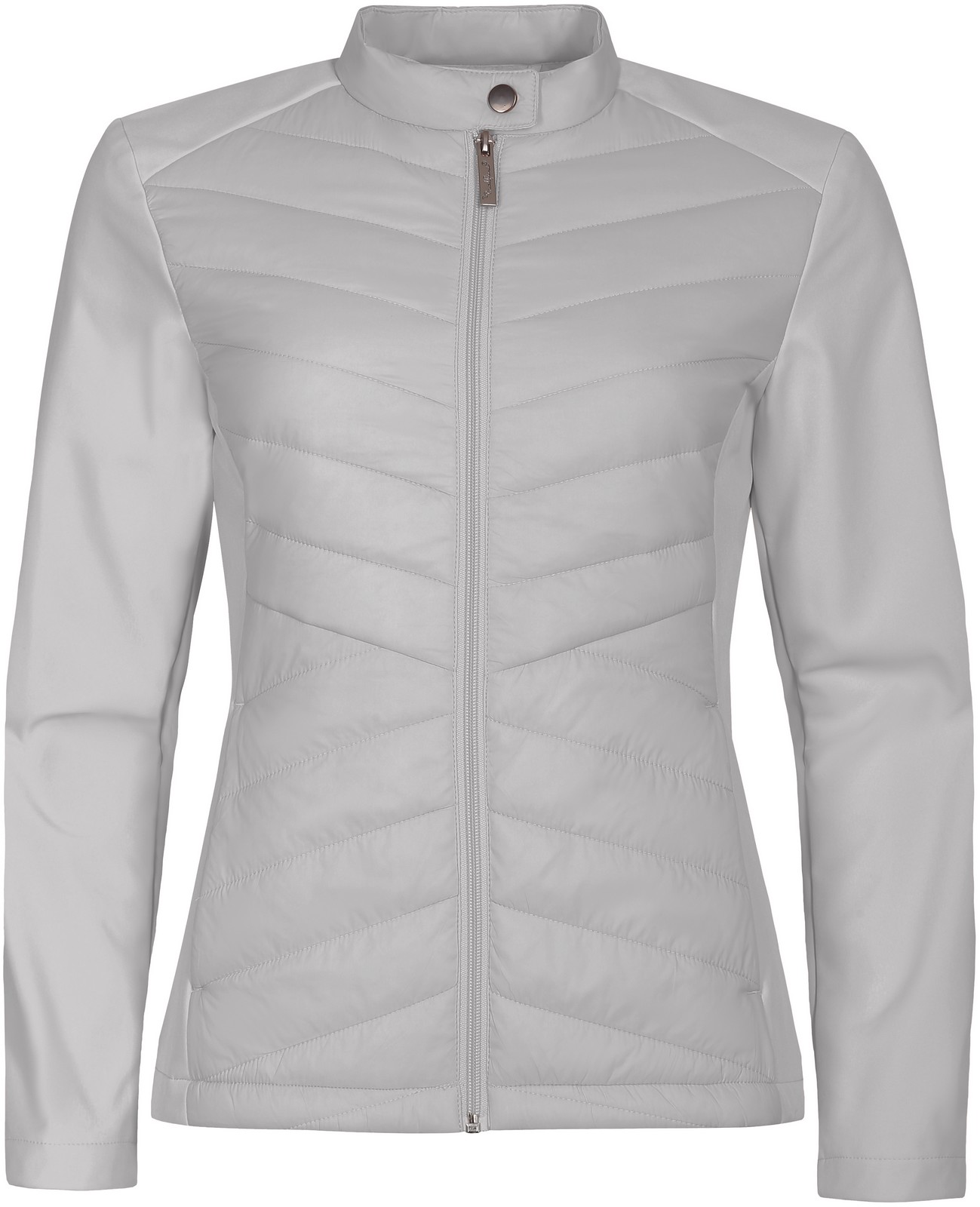 Dámská hybridní bunda Malfini Cross556 Softshell Silver Gray L