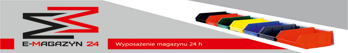 POJEMNIK MAGAZYNOWY 400x300x170 NIEBIESKI Materiał plastik