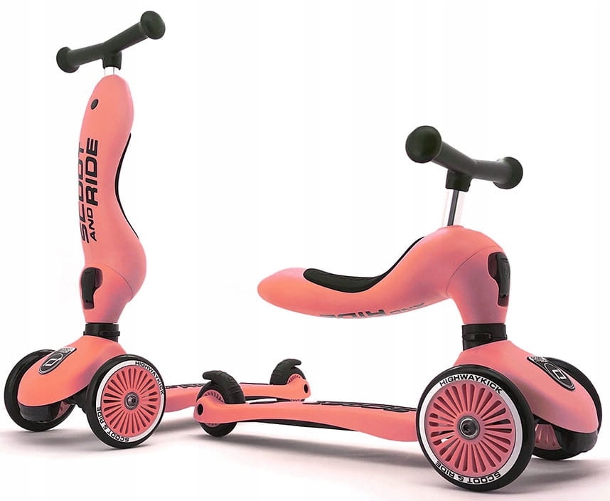 

Scoot And Ride Hulajnoga Highwaykick1 2w1 Peach 1+