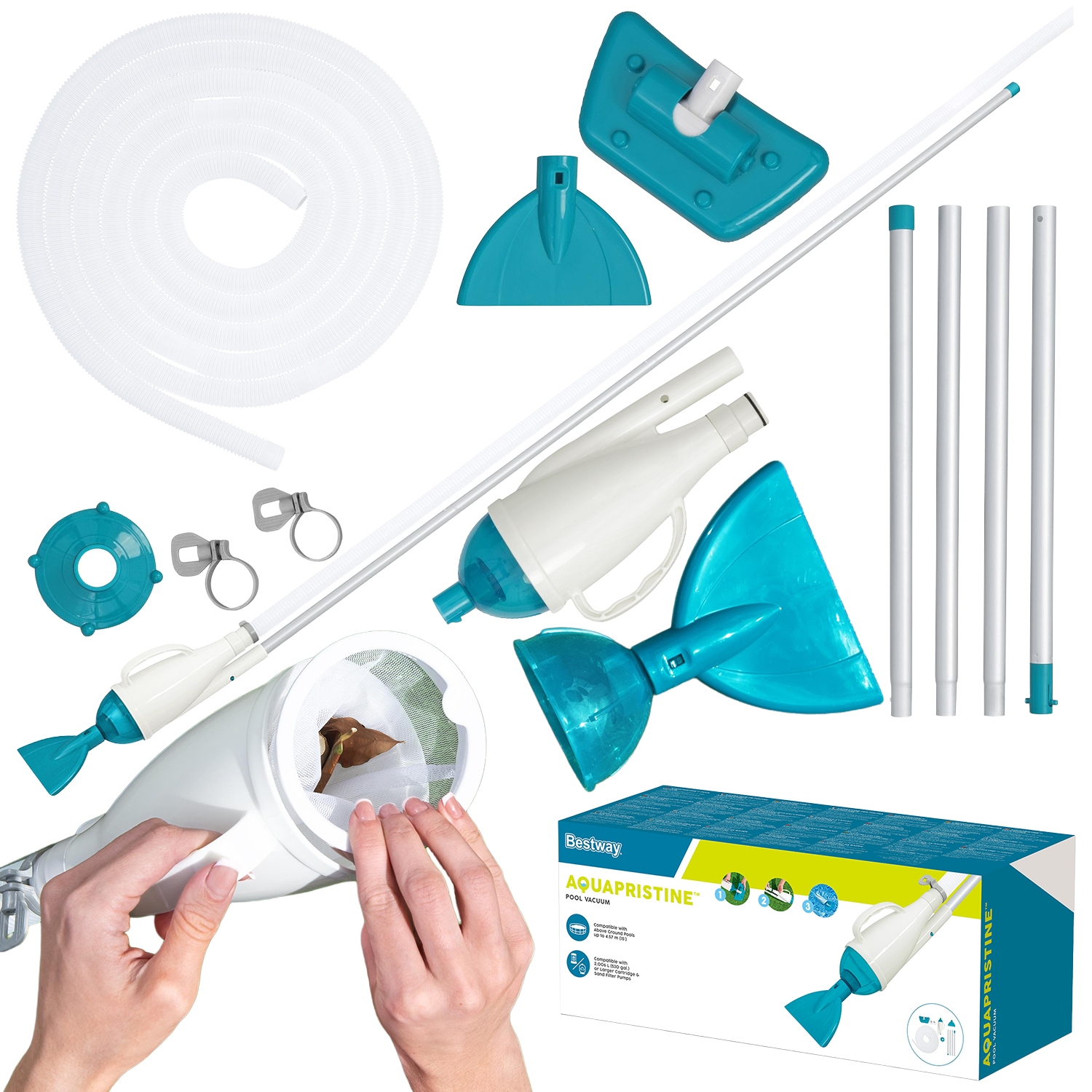 Vysavač Na Čištění Zahradního Bazénu a dna Bestway 58212 Flowclear