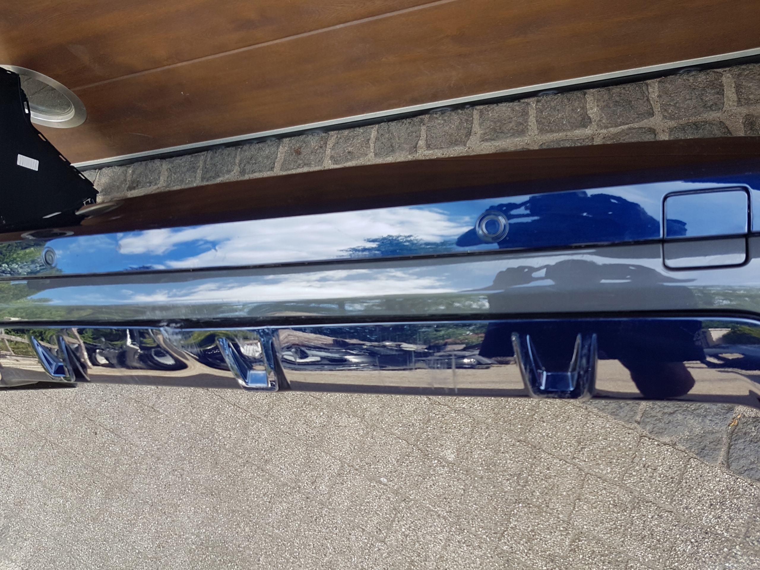 bumper rear BMW X5 G05 m-packet