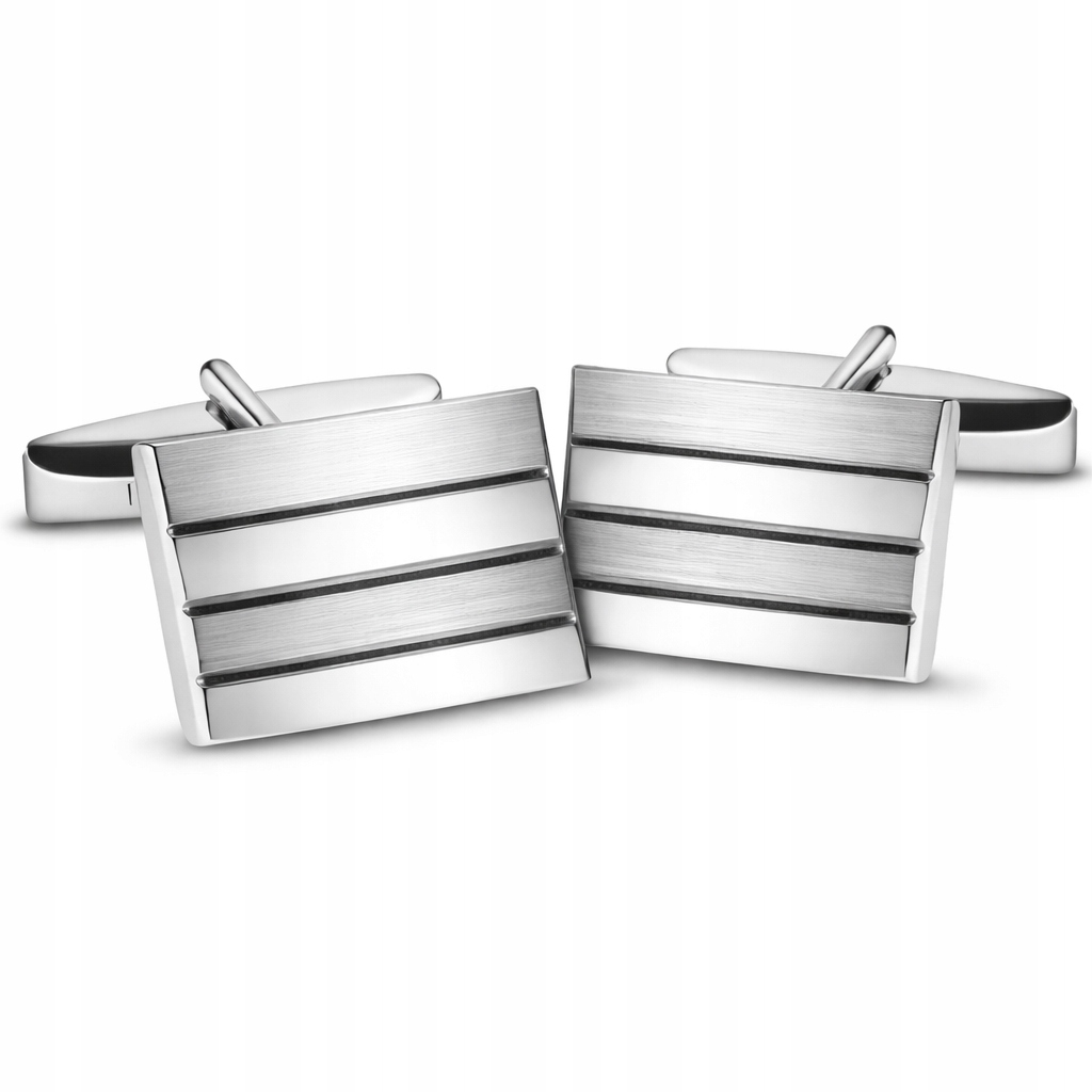 Stříbrné manžetové knoflíčky Ag 925 SP023 Gravírování bonus