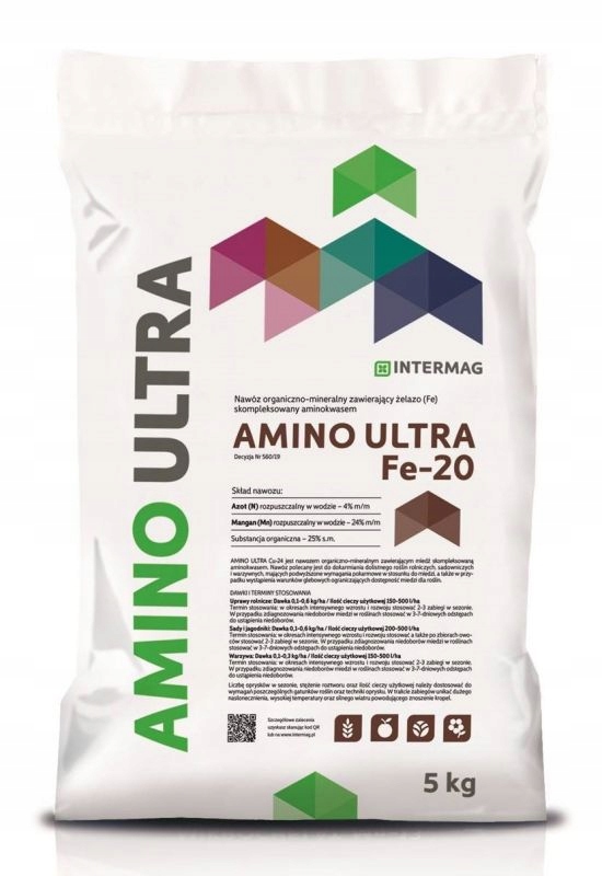 

Amino Ultra Fe20 1kg organiczno-mineralny Intermag