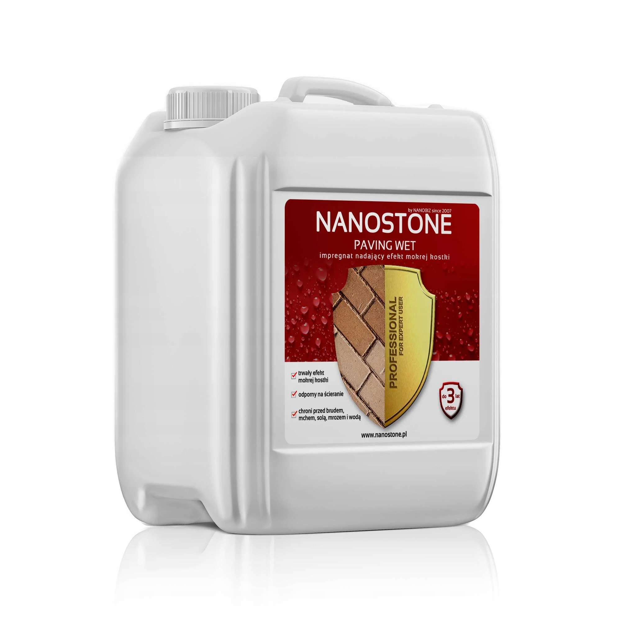 Nanostone Paving Wet impregnat do kostki brukowej „Mokry Efekt” 5L