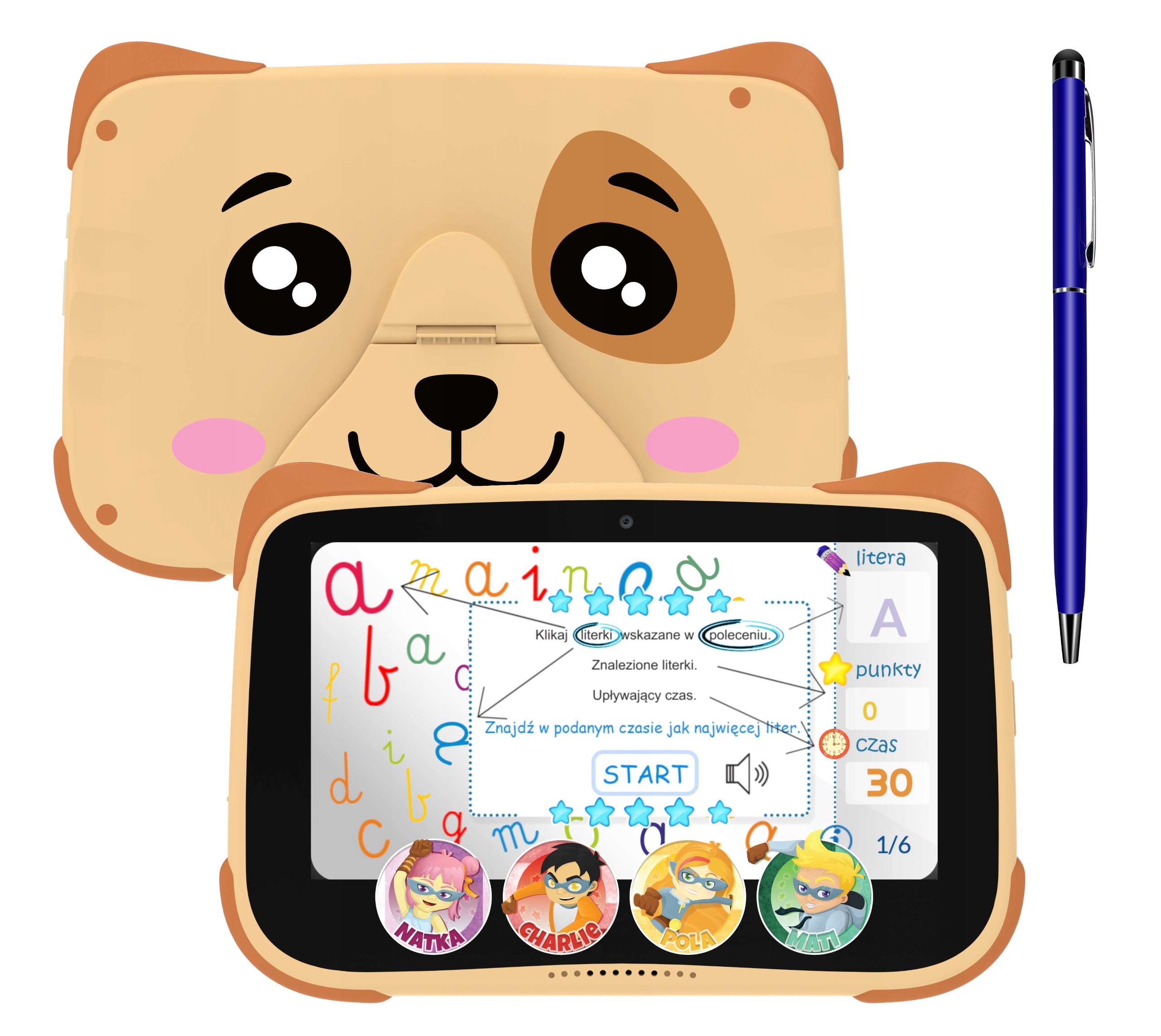 Kiano Alpha Kid Tablet Detský Vzdelávací Tablet Schválený Ministerstvom Školstva