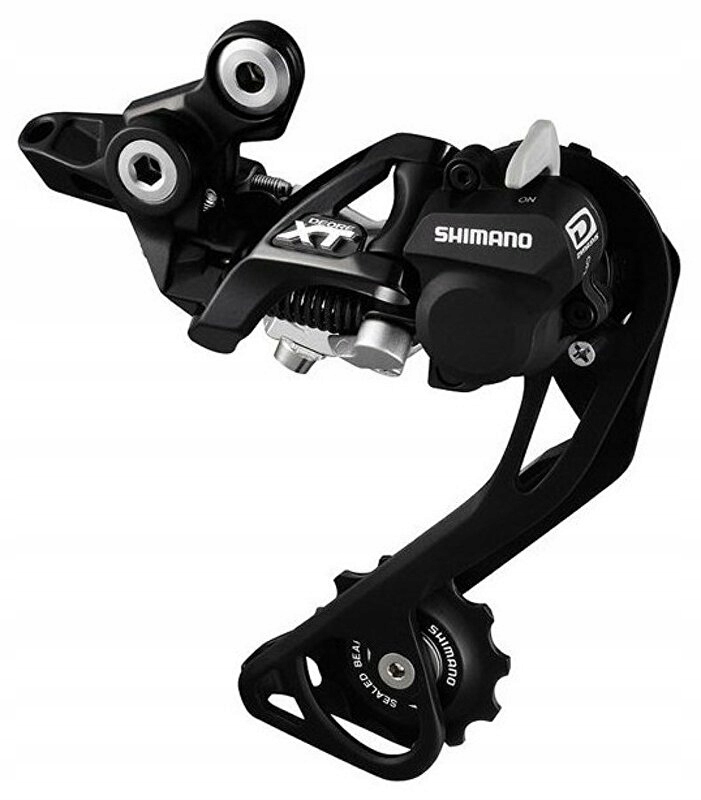 měnič Shimano Xt RD-M786SGSL, 10 speed, černý, Shadow typ, v krabičce