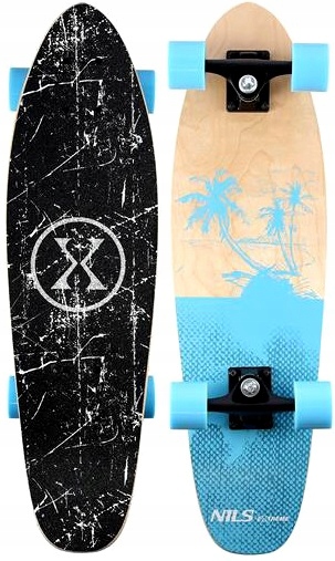 Deskorolka dla Dzieci Bahamas ABEC-7 Koła 60mm Fiszka Nils Extreme