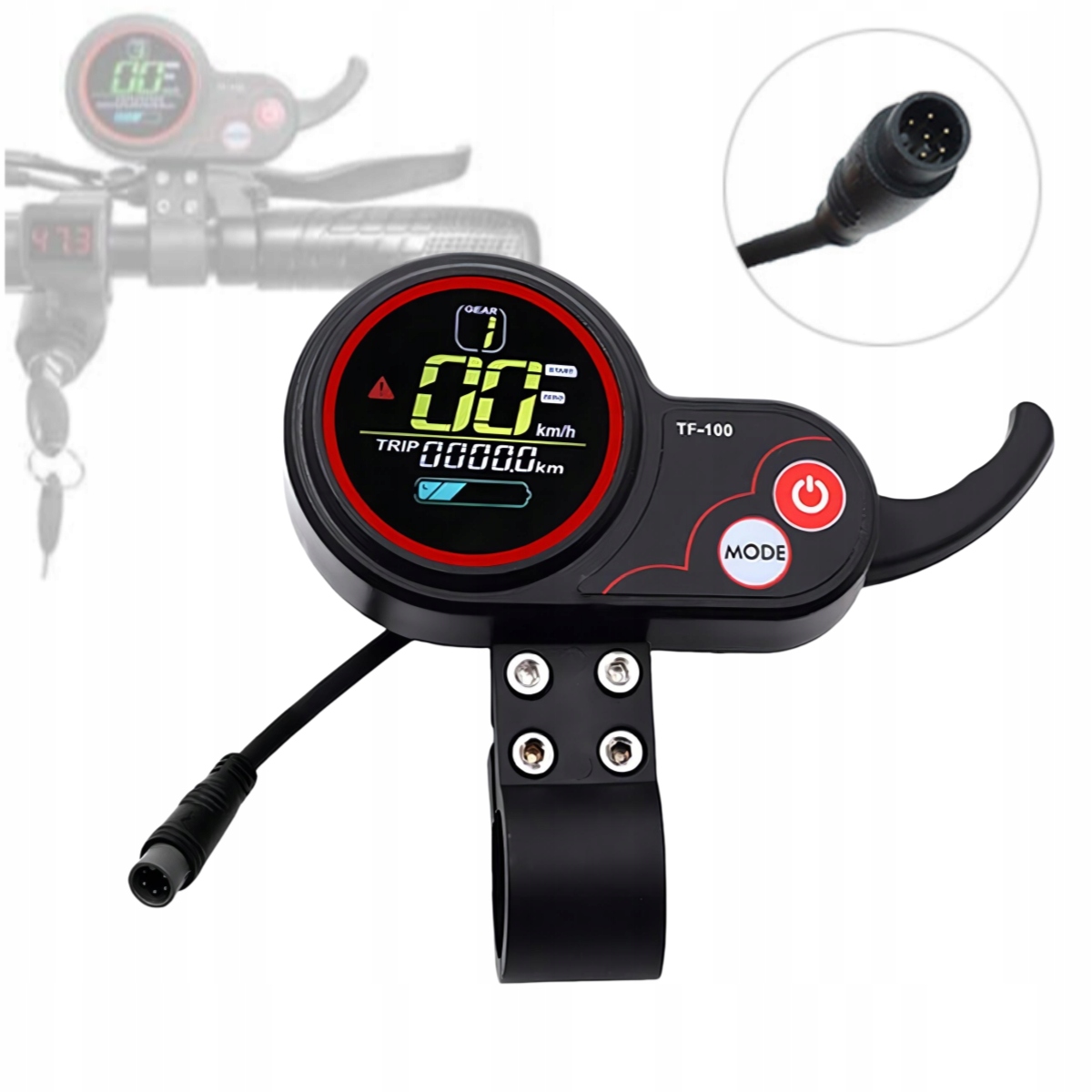 Wyświetlacz Display TF100 do Kugoo M4 M4 Pro 6pin