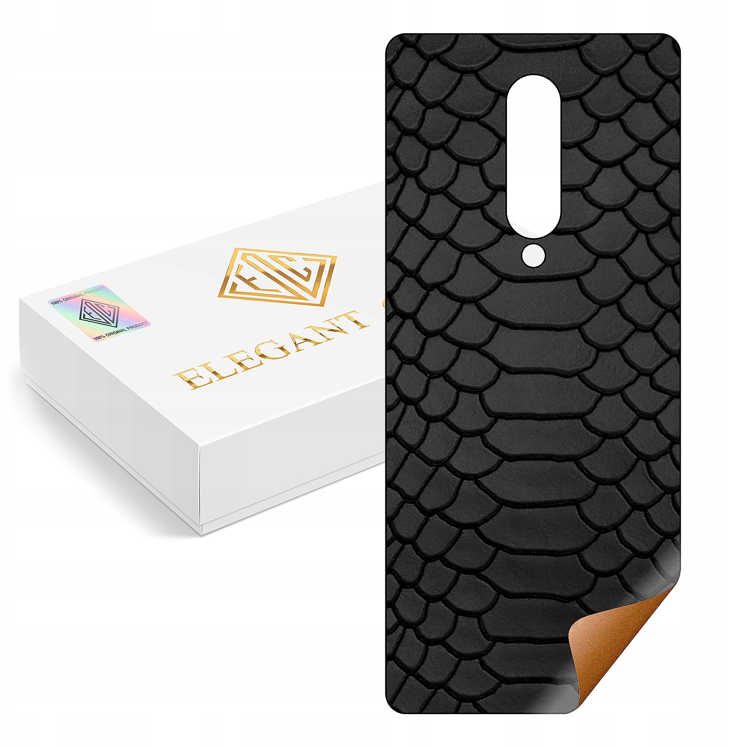 MARKOWY SKÓRZANY SKIN DO ONEPLUS 7 PRO ORYGINAŁ Dedykowana marka OnePlus