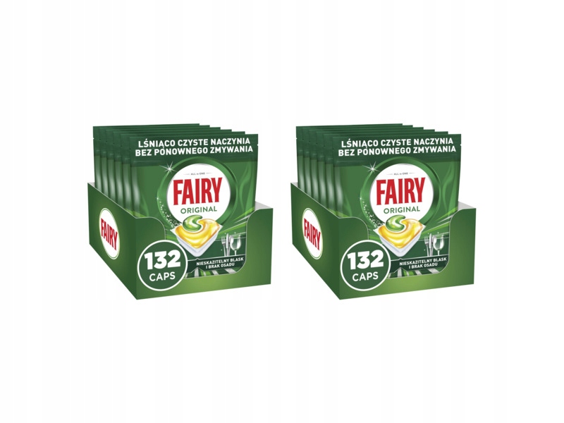 Kapsułki do zmywarki Fairy Platinum Plus All in One Lemon 264 szt.