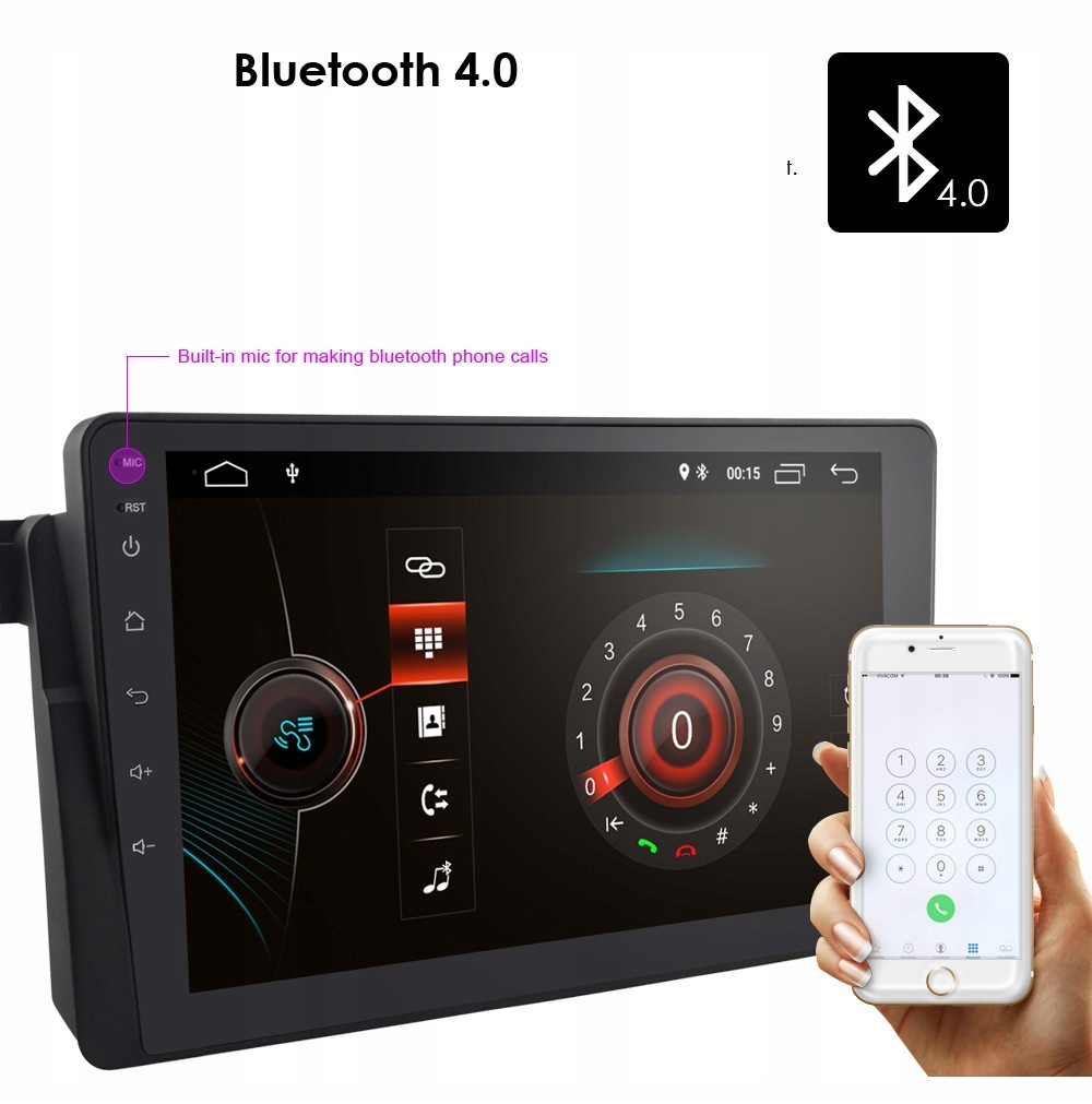 Radio 9" BMW e46 Android 10 GPS PL +kam. wifi Odtwarzane formaty plików .aac .ape .flac .mp3 .wav .wma