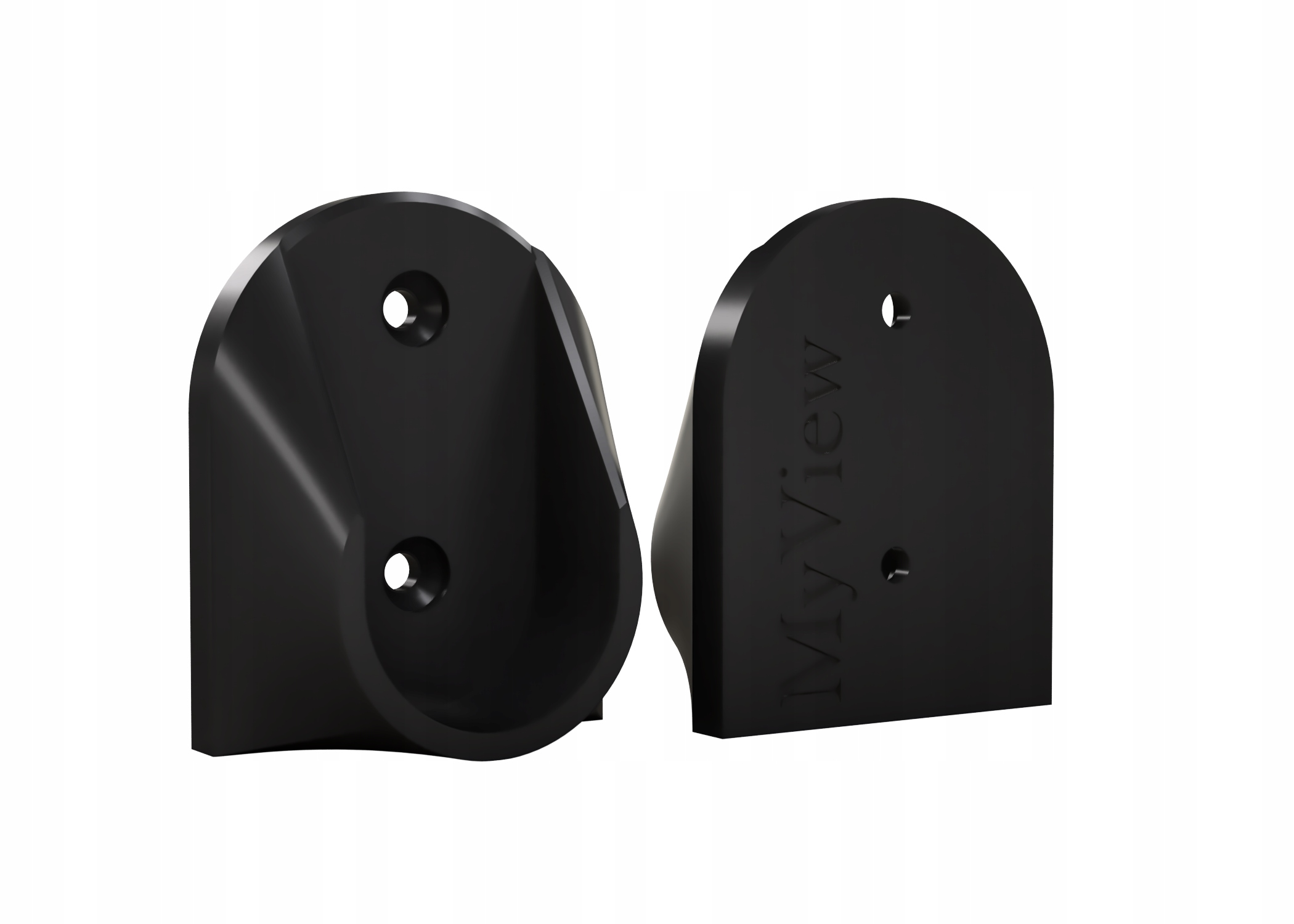 Uchwyt drążka meblowego / Rozeta Fi 25