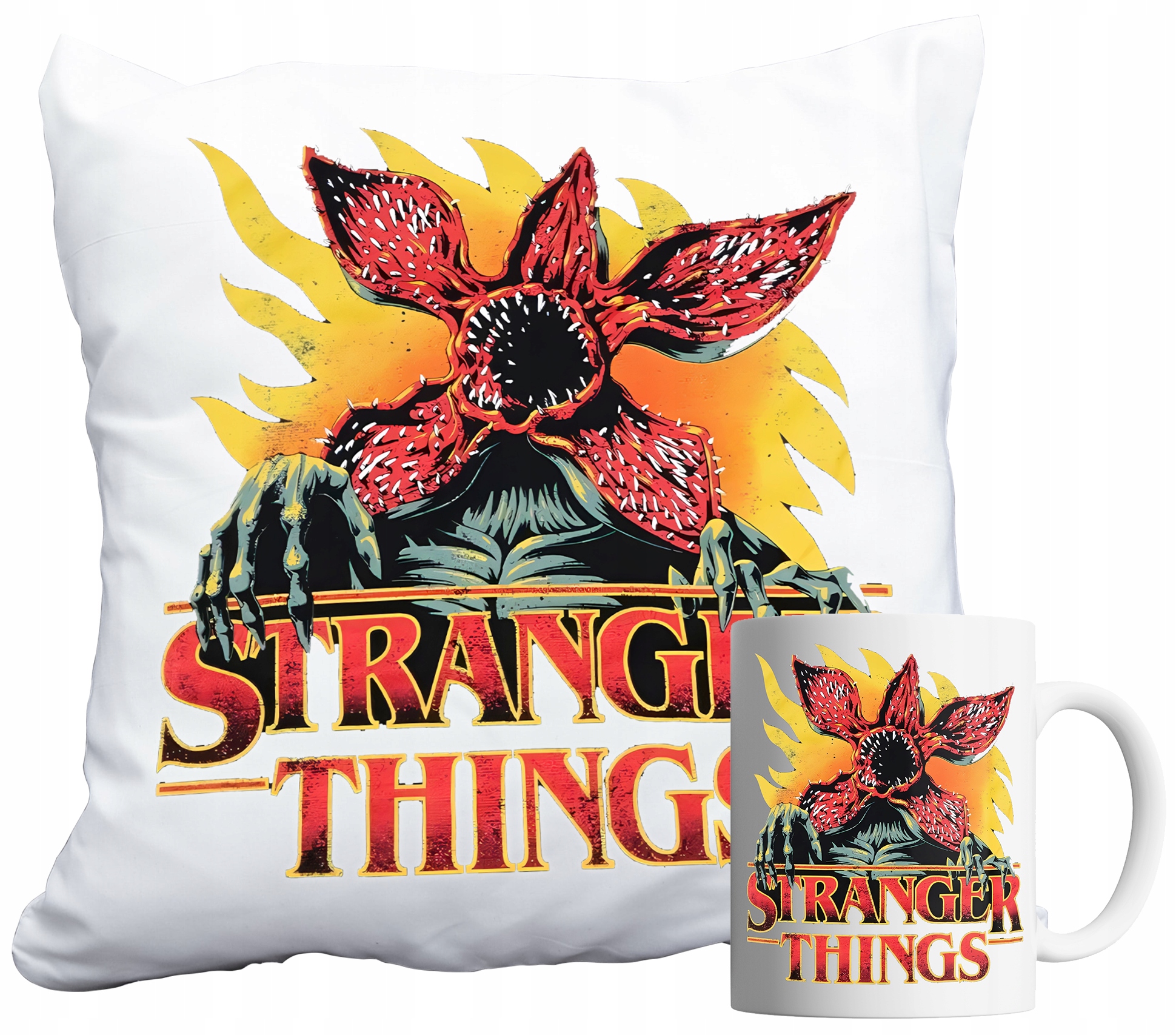 Set Hrnek A Polštář Stranger Things Demogorgon Hellfire Jméno