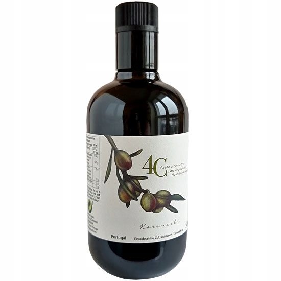 Oliwa z oliwek extra virgin 4C z oliwek Koroneiki 500ml