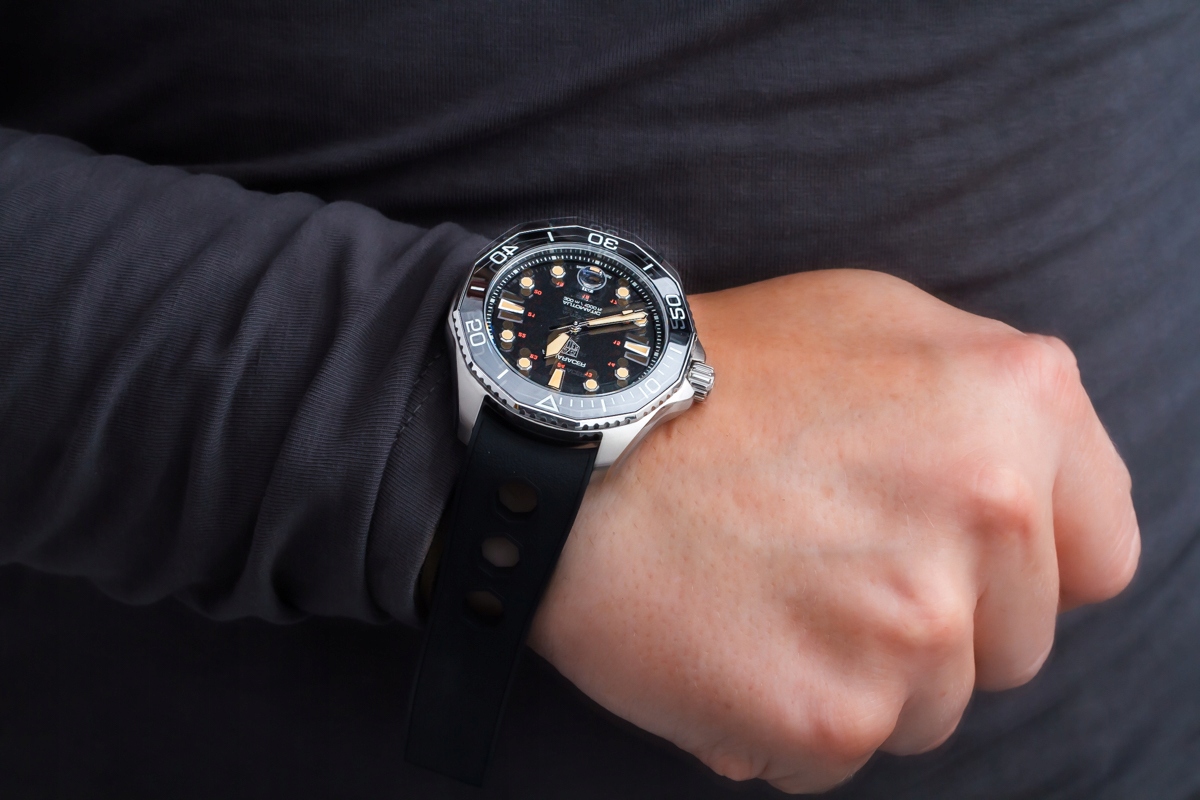 TAG HEUER AQUARACER TRIBUTE TO HEUER 43MM NOWY/KPL Styl sportowy