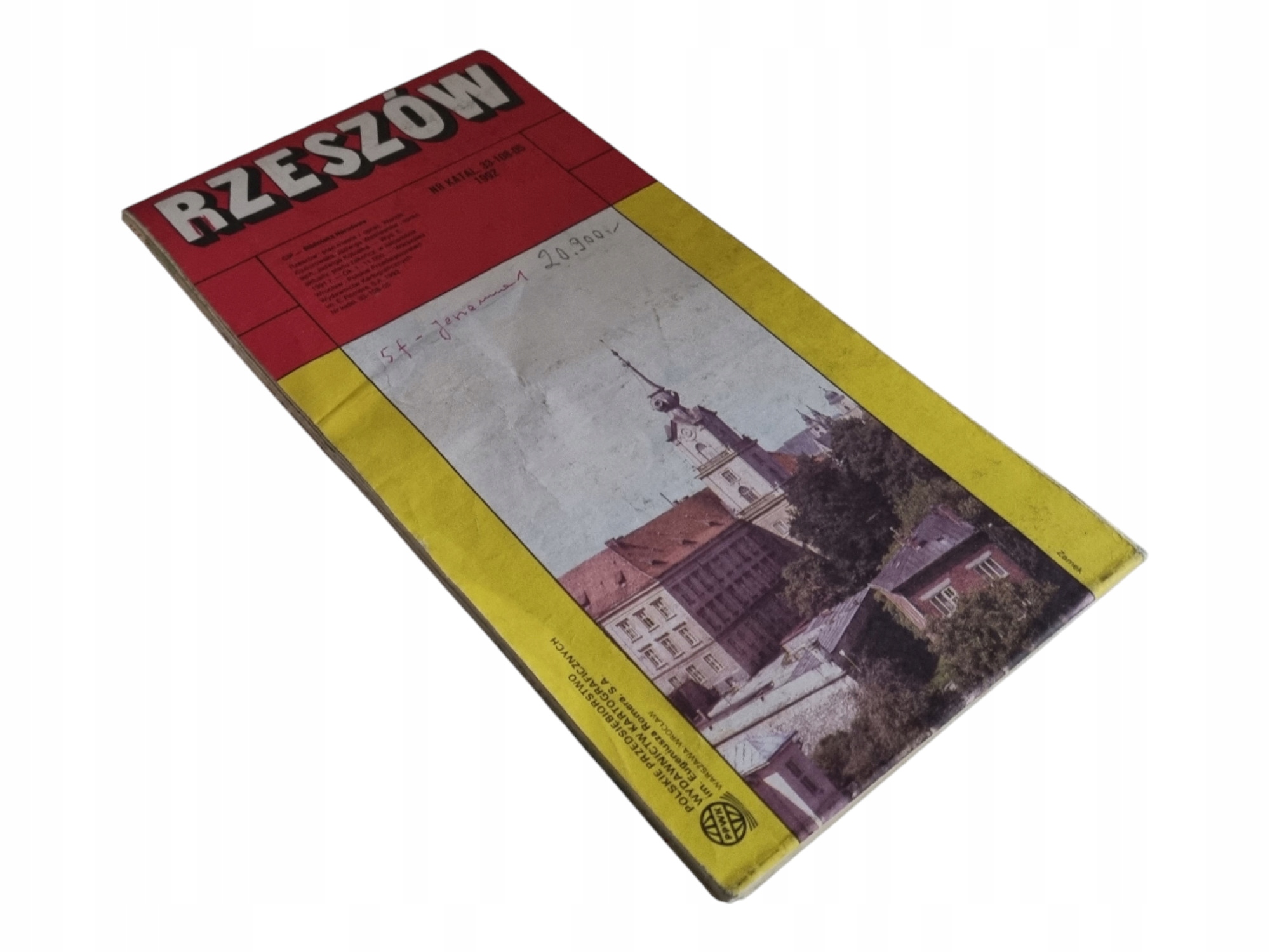 WANDA KOZIOROWSKA RZESZÓW PLAN MIASTA