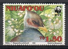 Niuafo'ou 1992 Mi 236 Czyste **