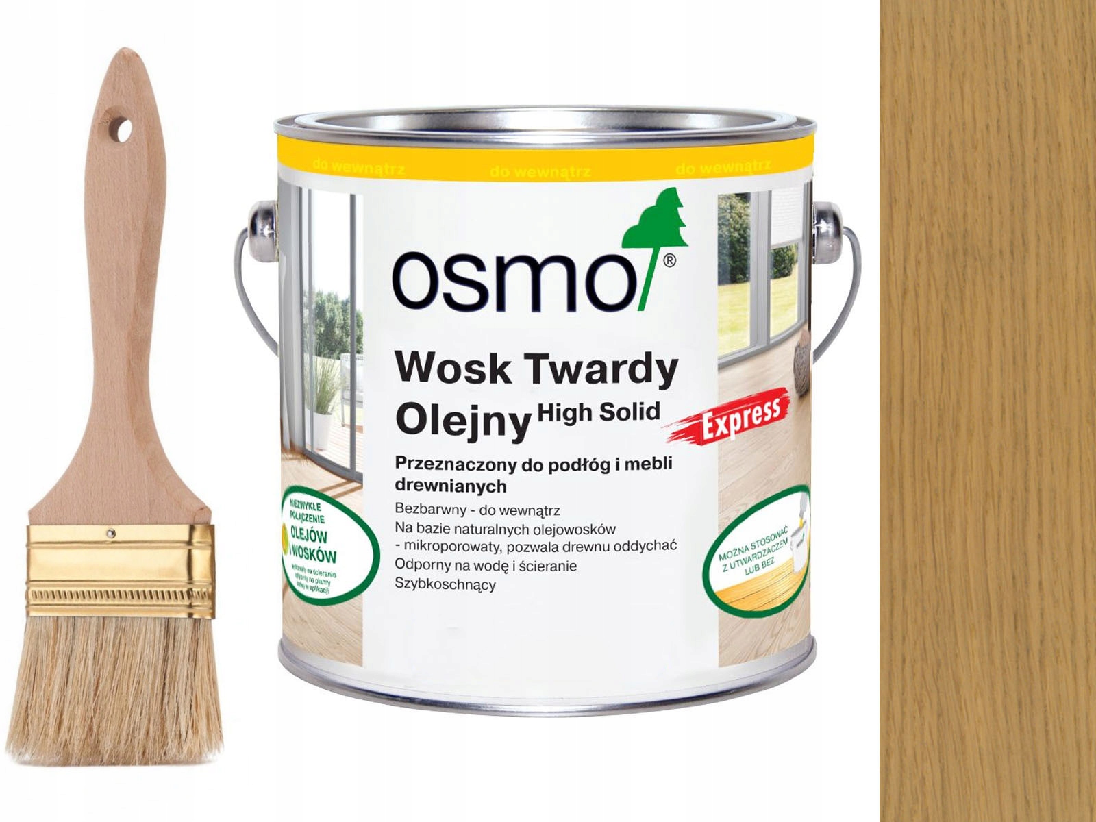 Osmo 3362 Tvrdý vosk olejový Express 2,5 L Matný