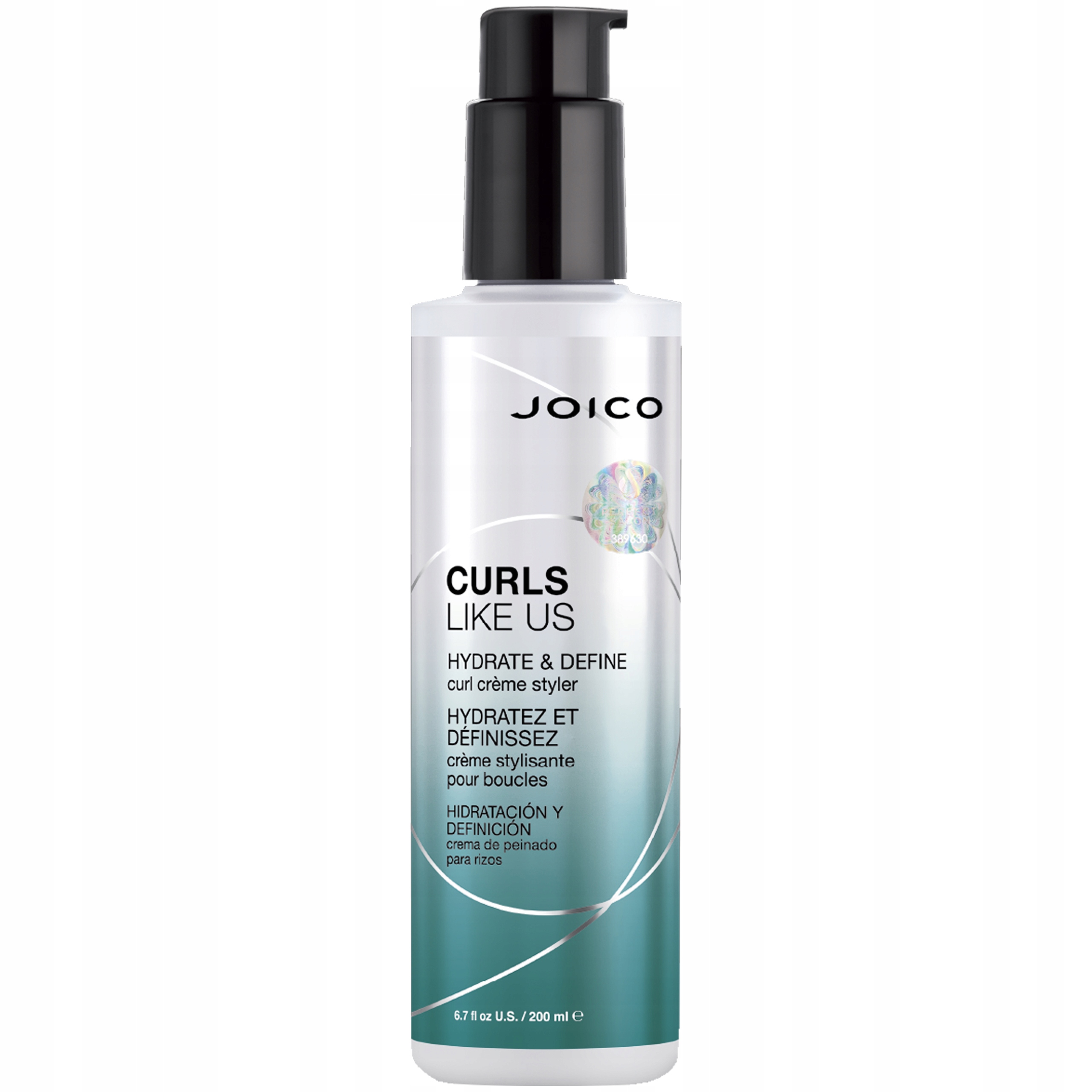 Veganský krém Joico Curls Like Us hydratuje pružnost kadeří 200 Ml