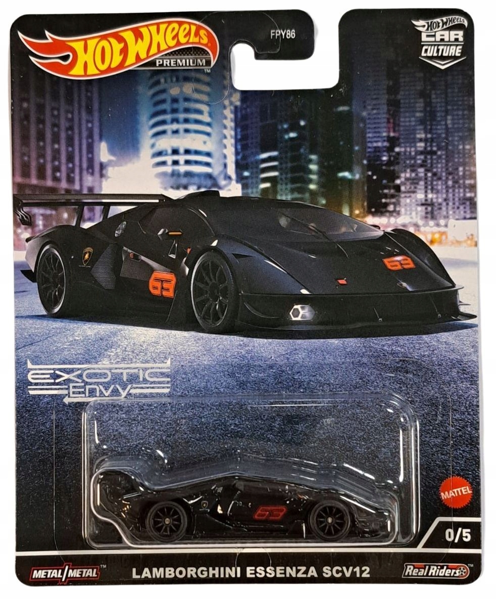 Hot Wheels Premium LAMBORGHINI ESSENZA CHASE 0/5