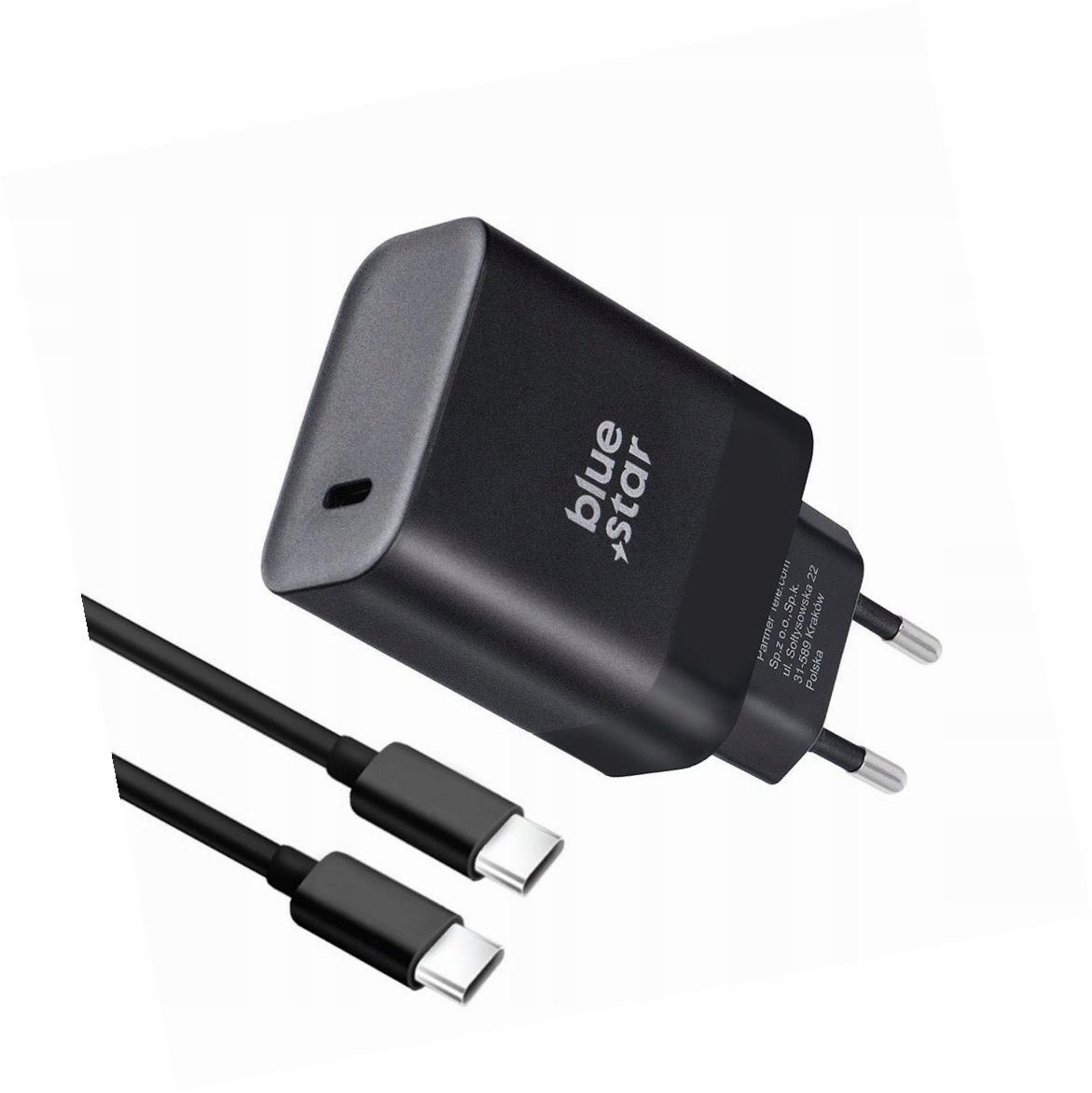 Szybka ładowarka 45W z odpinanym kablem Usb-c do Xiaomi Redmi 8