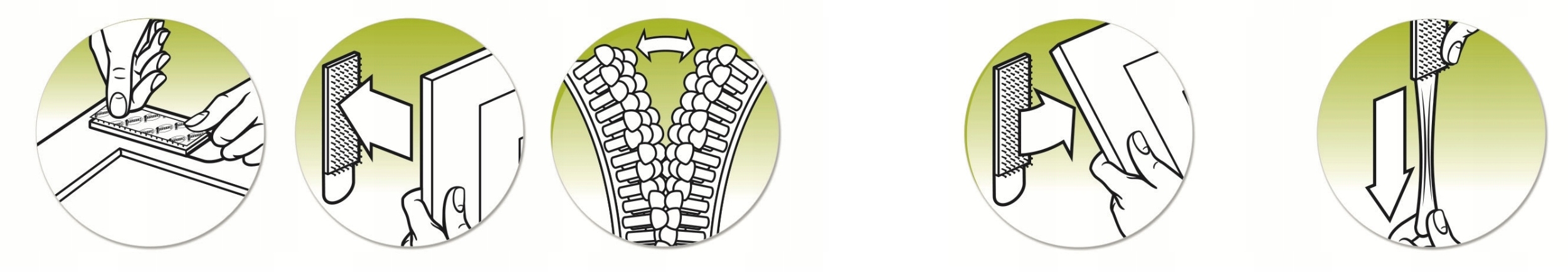 COMMAND 3M RZEPY 8 KPL ŚREDNIE +4 KPL MAŁYCH 17203 Typ rzep