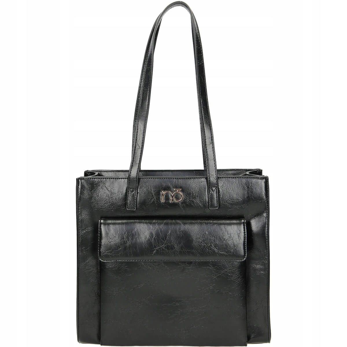 

Nobo duża elegancka czarna damska torba shopper
