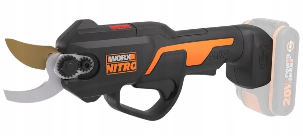 Sekator do gałęzi akumulatorowy 25mm Worx WG330E.9 Nitro PowerShare