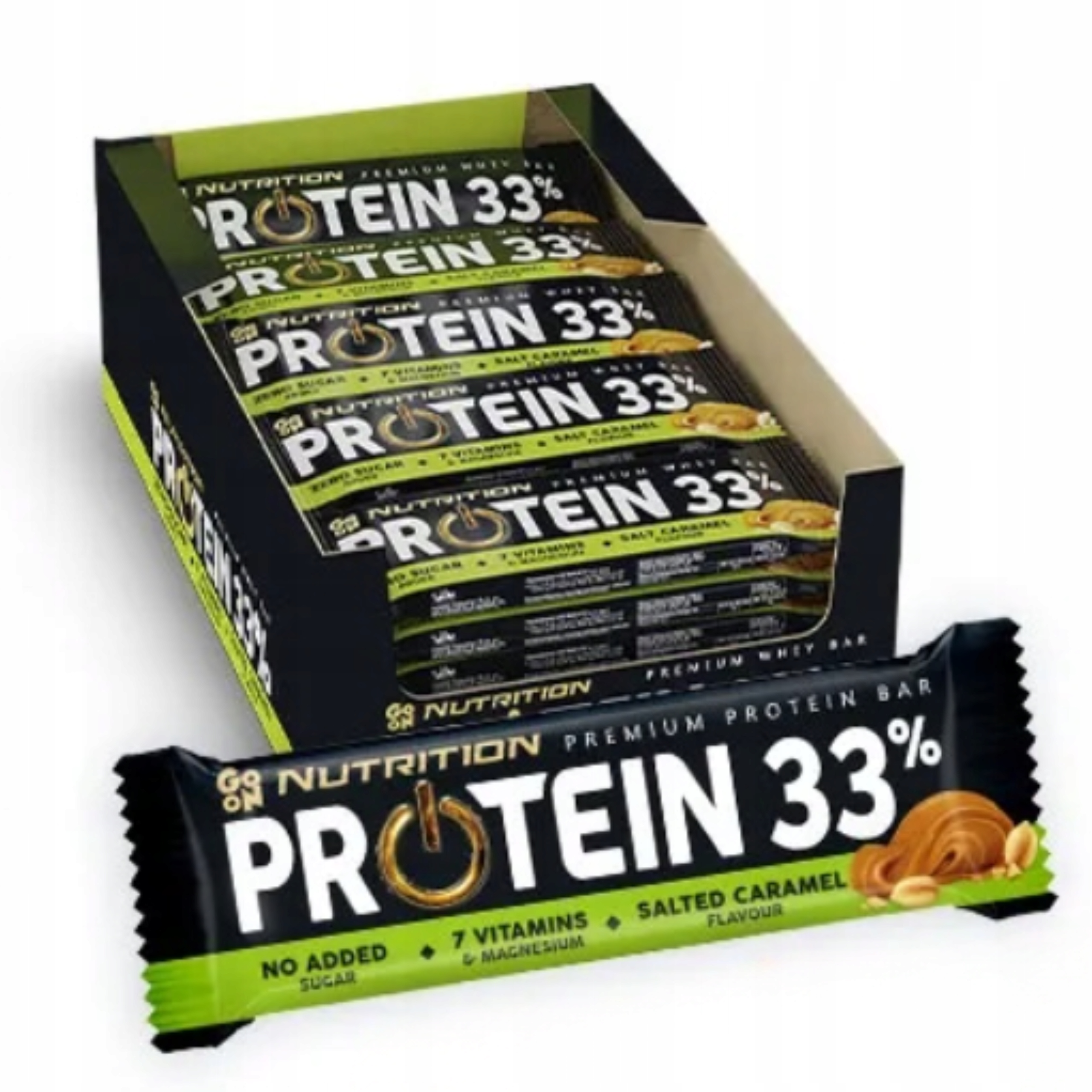 Levně Proteinová Tyčinka Sante Go On Protein 33% 25x50g Bez cukru 7 Vitamínů