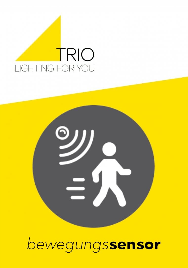 TRIO LEUCHTEN Lampa Zewnętrzna Sambesi Aluminium Czujnik Ruchu E27 — miniatura 7