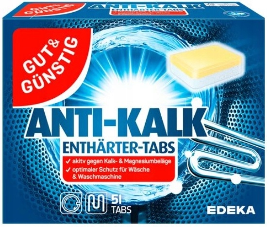 

AntiKalk Odkamieniacz Do Pralki Tabletki 51szt G&g