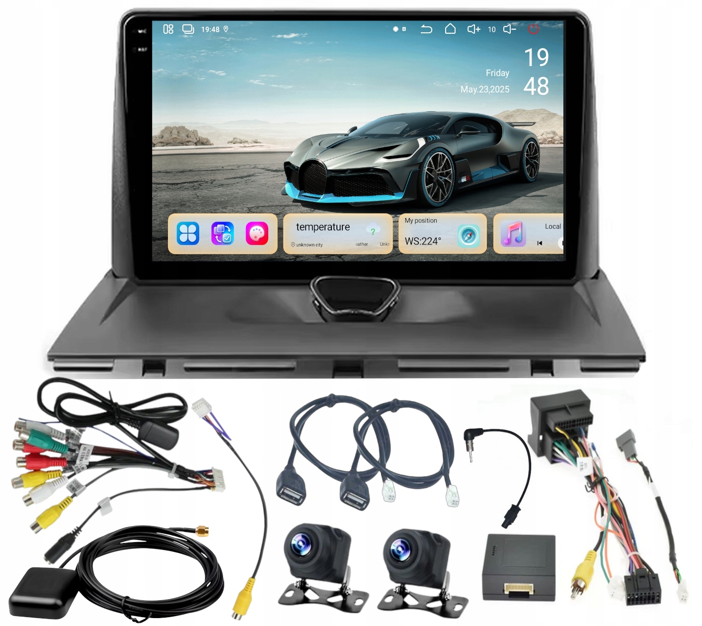 Autorádio Navigácia Android Peugeot Expert 2006-2017 6GB 128GB Sim