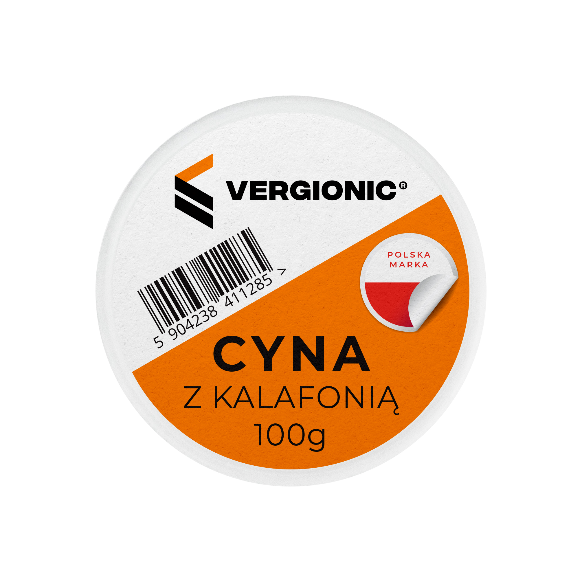Cyna do lutowania z kalafonią 1mm 100g drut lutowniczy