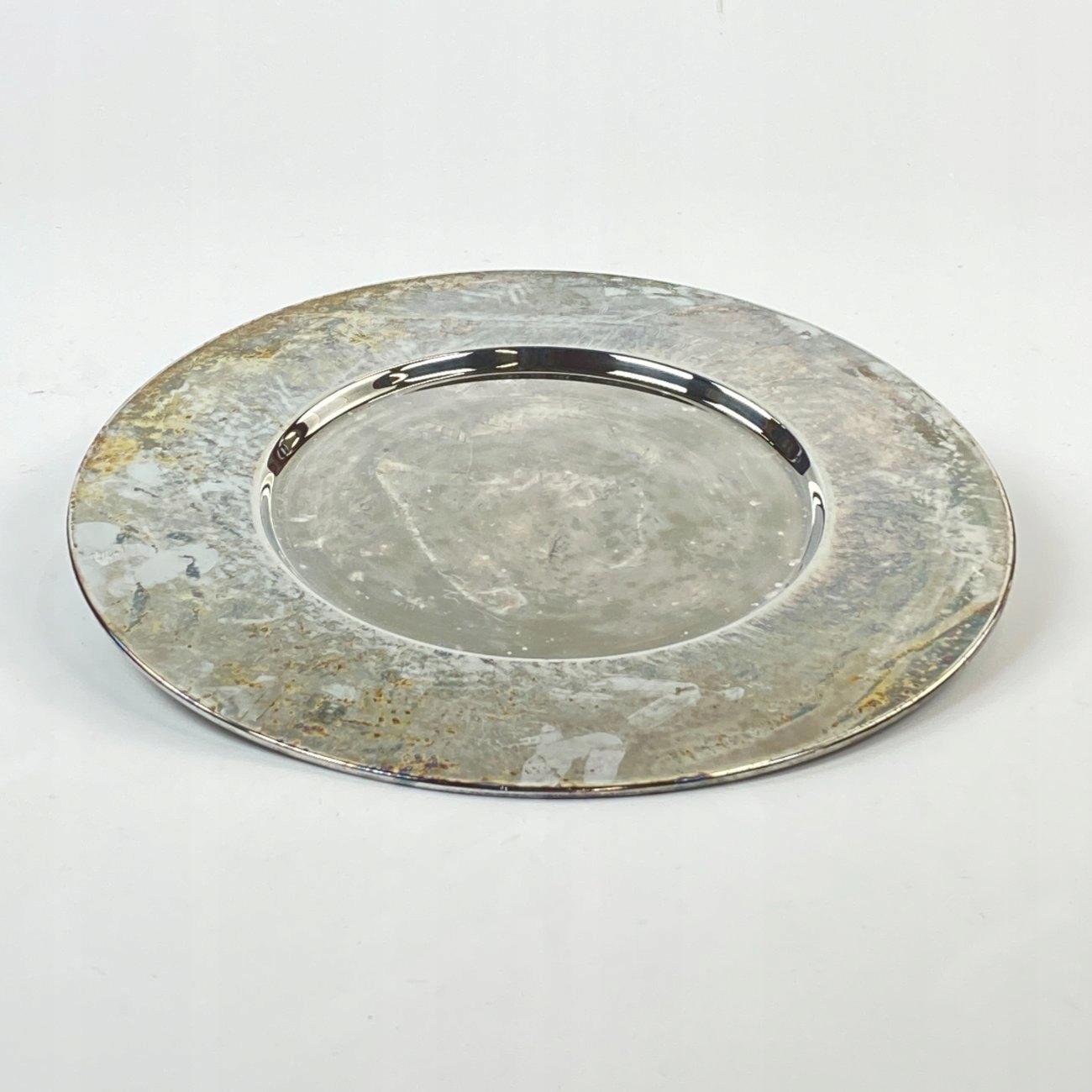 Metalowy talerz 33x33x0,5 cm