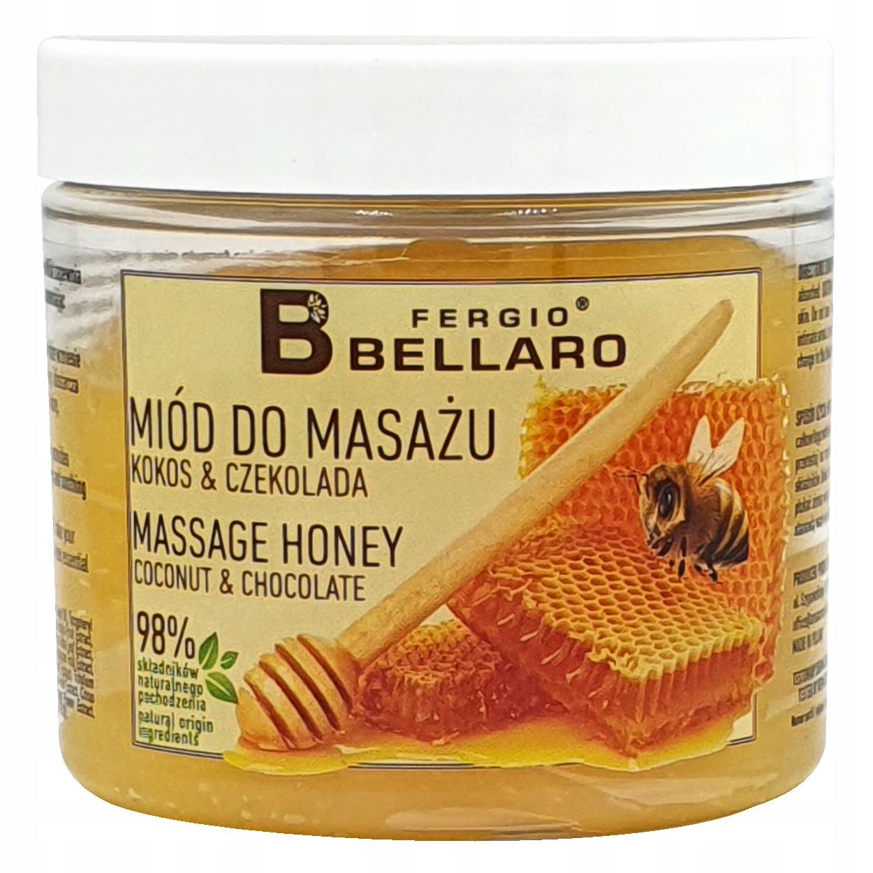 

Fergio Bellaro Miód masaż kokos & czekolada 160g