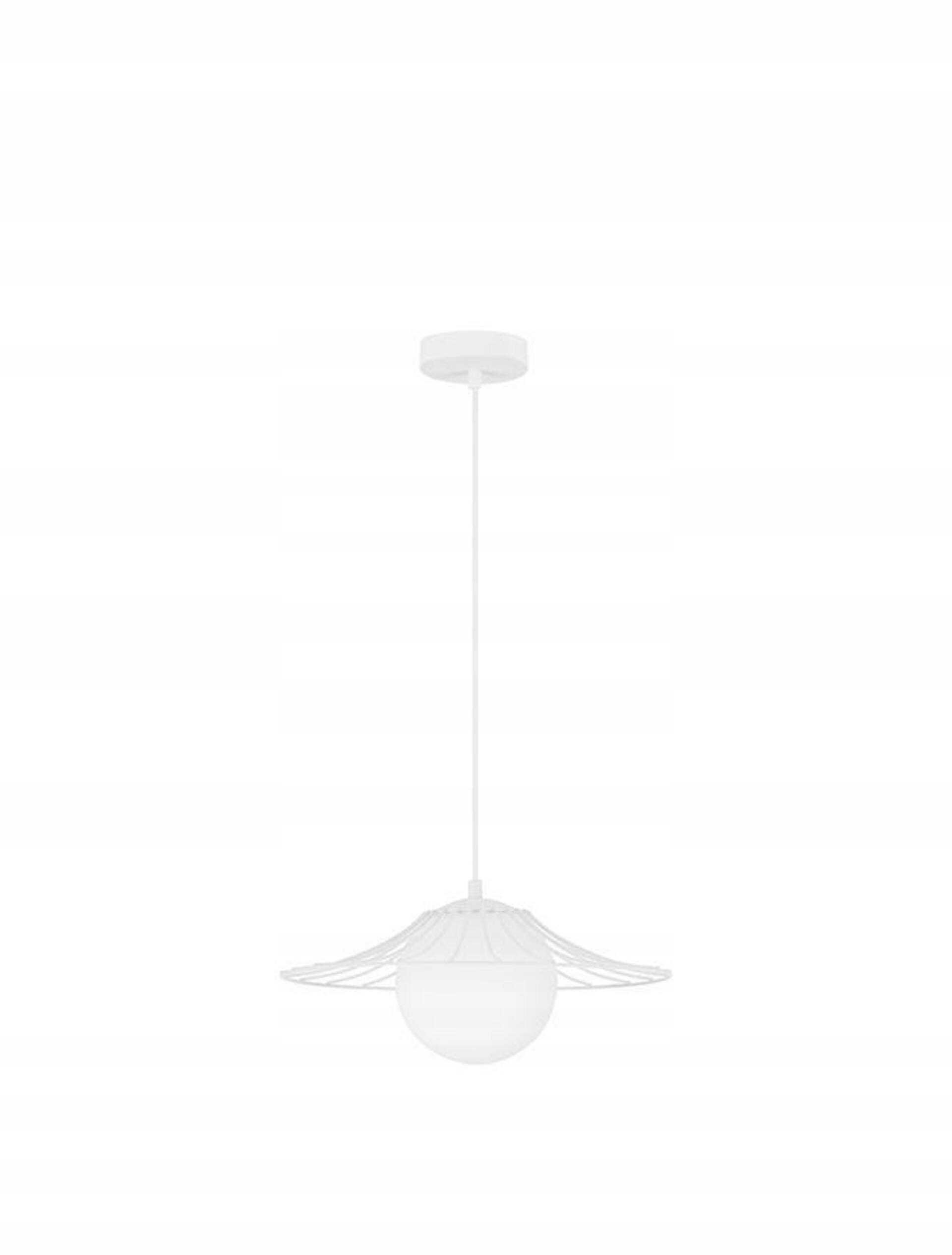 Nova Luce závěsné svítidlo Fly matný bílý kov E27 1x12W 230V IP20 bez žárov