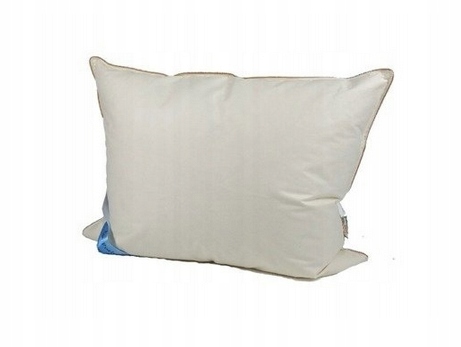 PODUSZKA 40X40 PUCH I PIERZE 0,3 KG,BAWEŁNA 100%