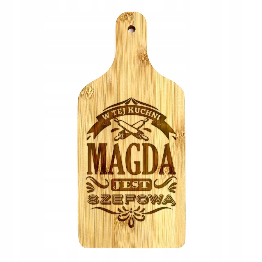

Deska Bambusowa Z Imieniem Magda Magdalena