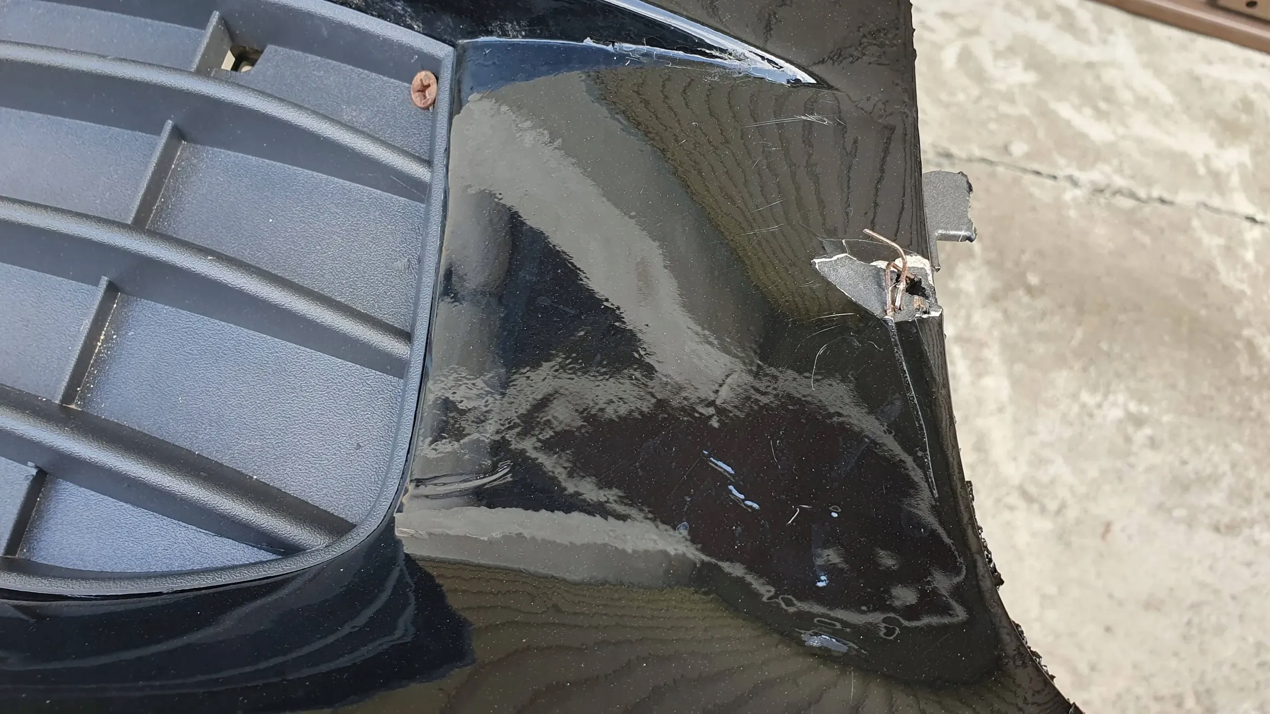 Audi A4 B8 8K 07-12 front bumper front $