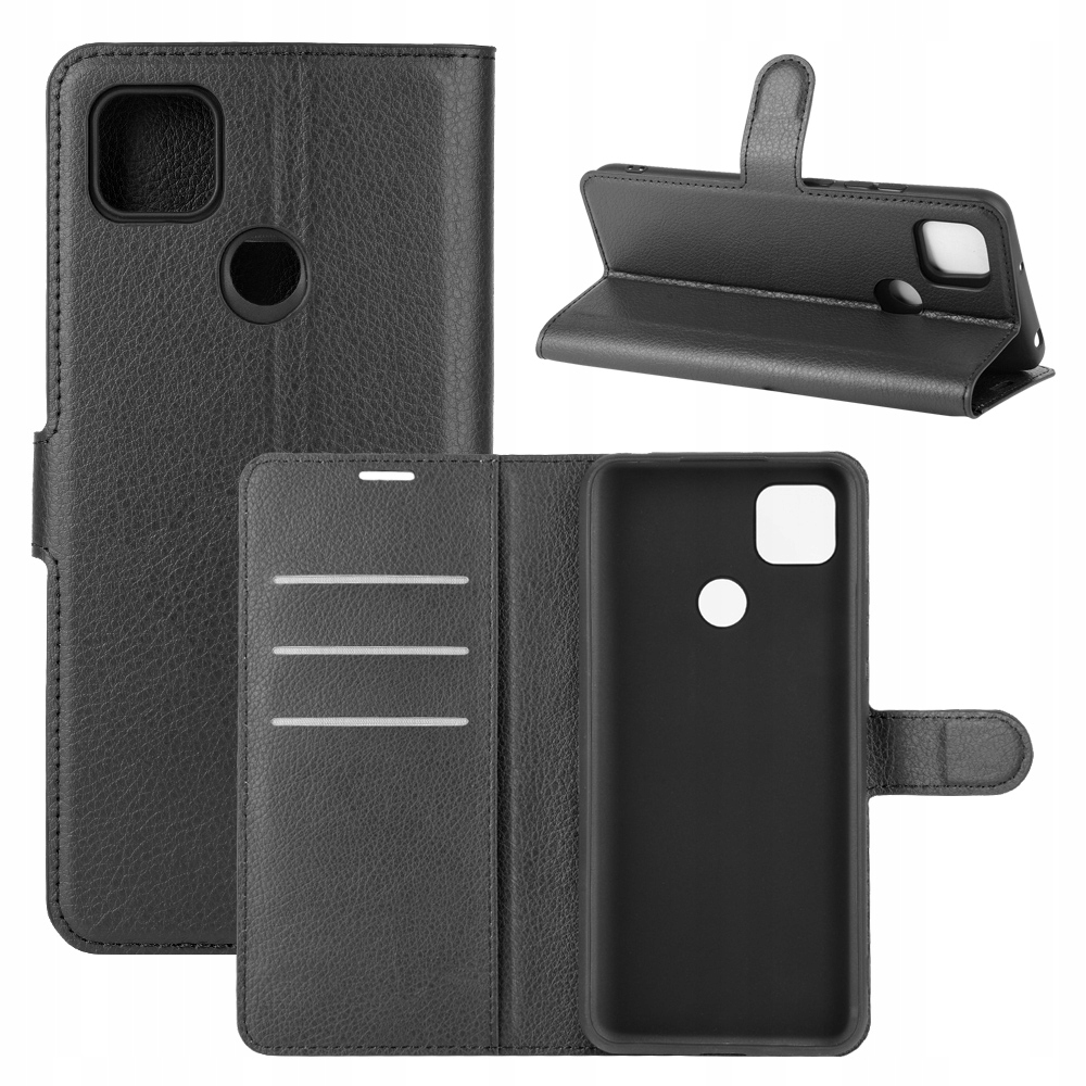 

Etui Portfel Litchi Pokrowiec Do Xiaomi Redmi 9C