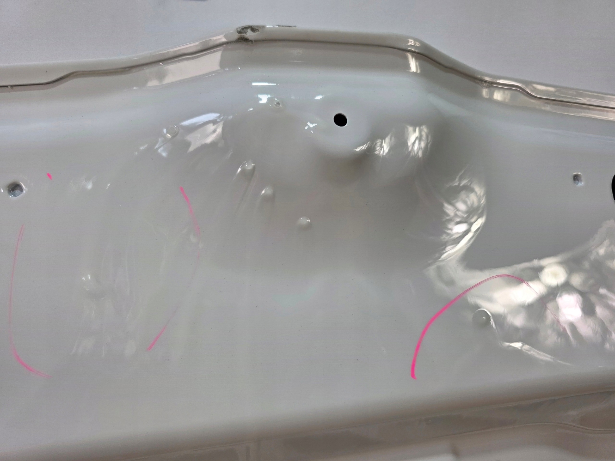 cofano BMW 5 G60 G61 A300 ALPINWEISS