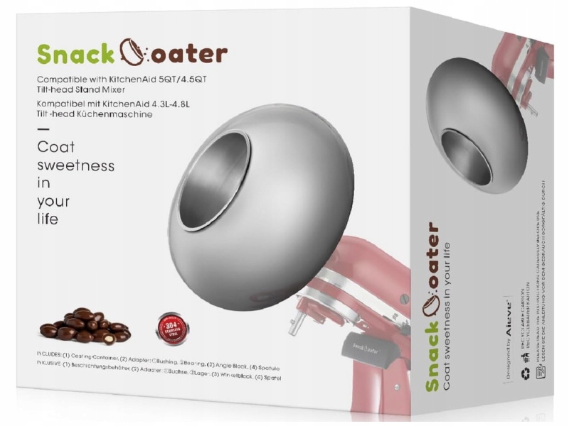 Akcesoria Kompatibilní s KitchenAid 5QT/4.5QT pro potahování občerstvení