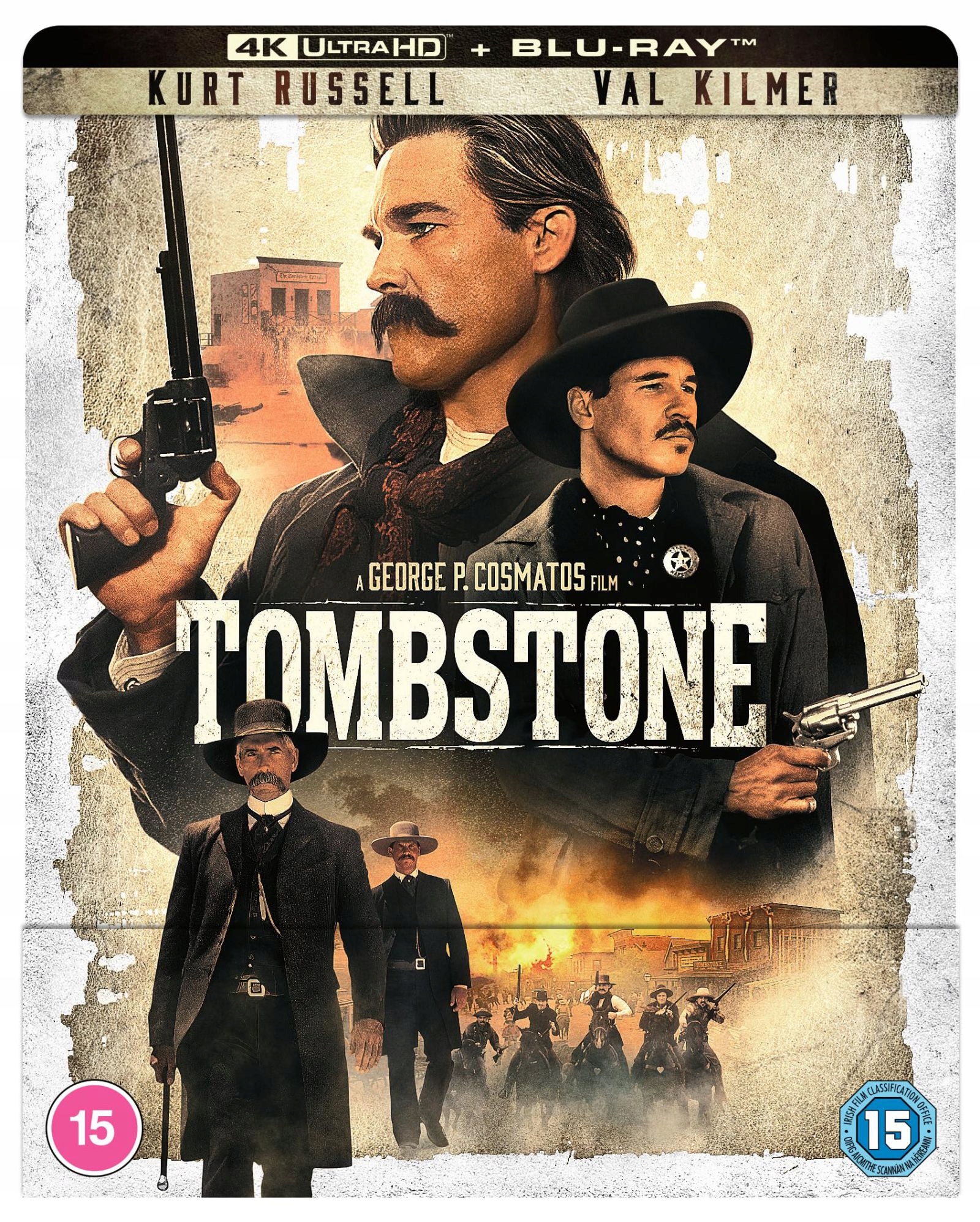 Tombstone Limited Edition 4K Ultra HD Steelbook płyta Blu-ray 4K