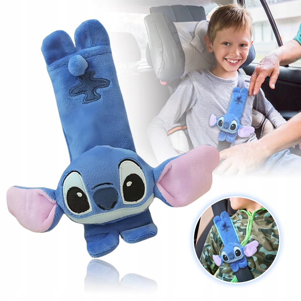 Disney Stitch pokrowiec na pas Akcesoria do wnętrz samochodowych Marka Bajbi