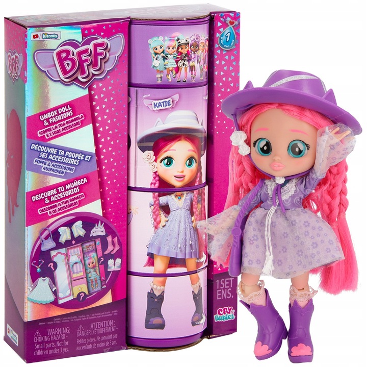 

Cry Babies Bff Lalka Katie Akcesoria Tm Toys