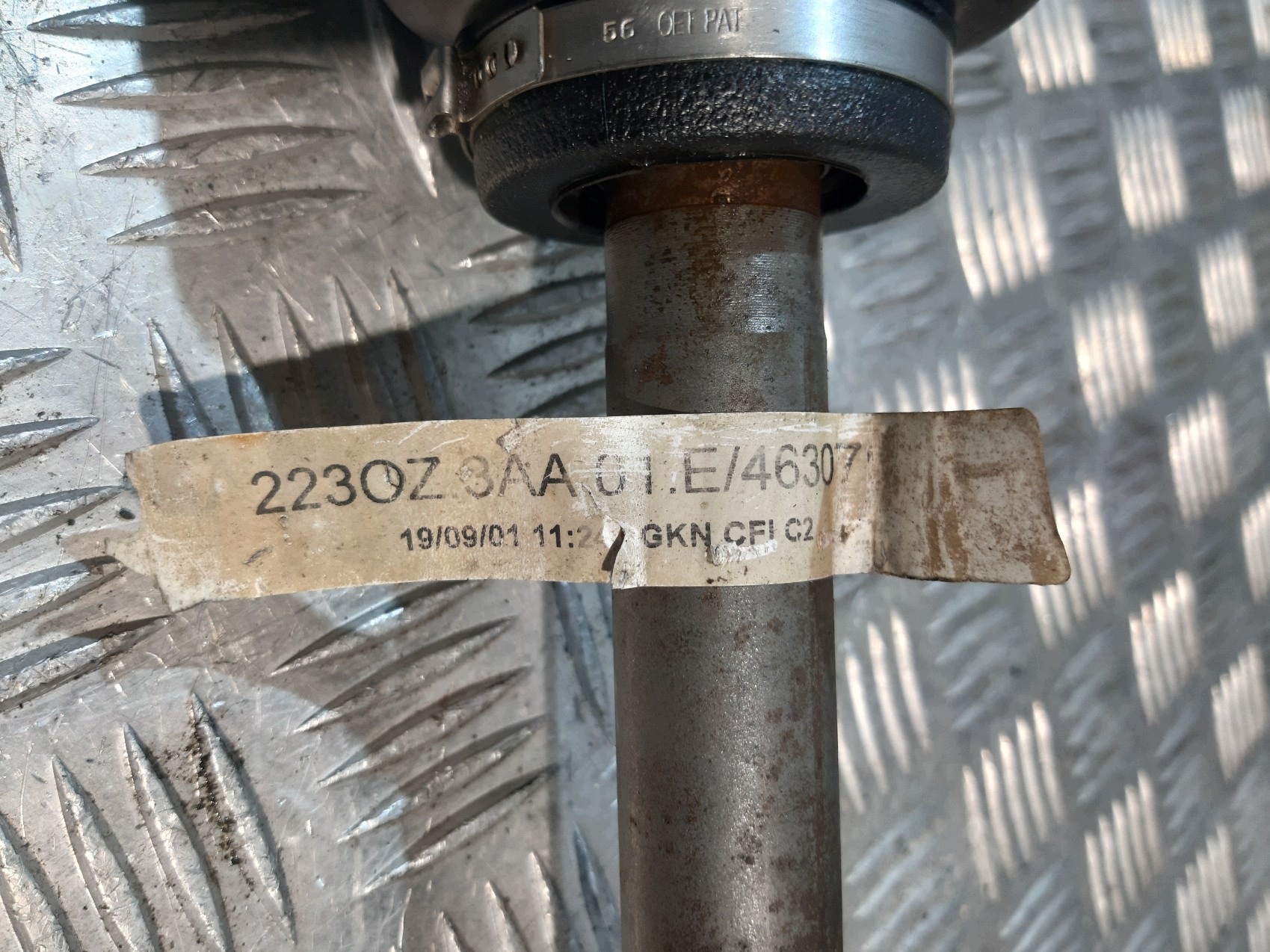 semi-axis left FIAT DOBLO 1.2B