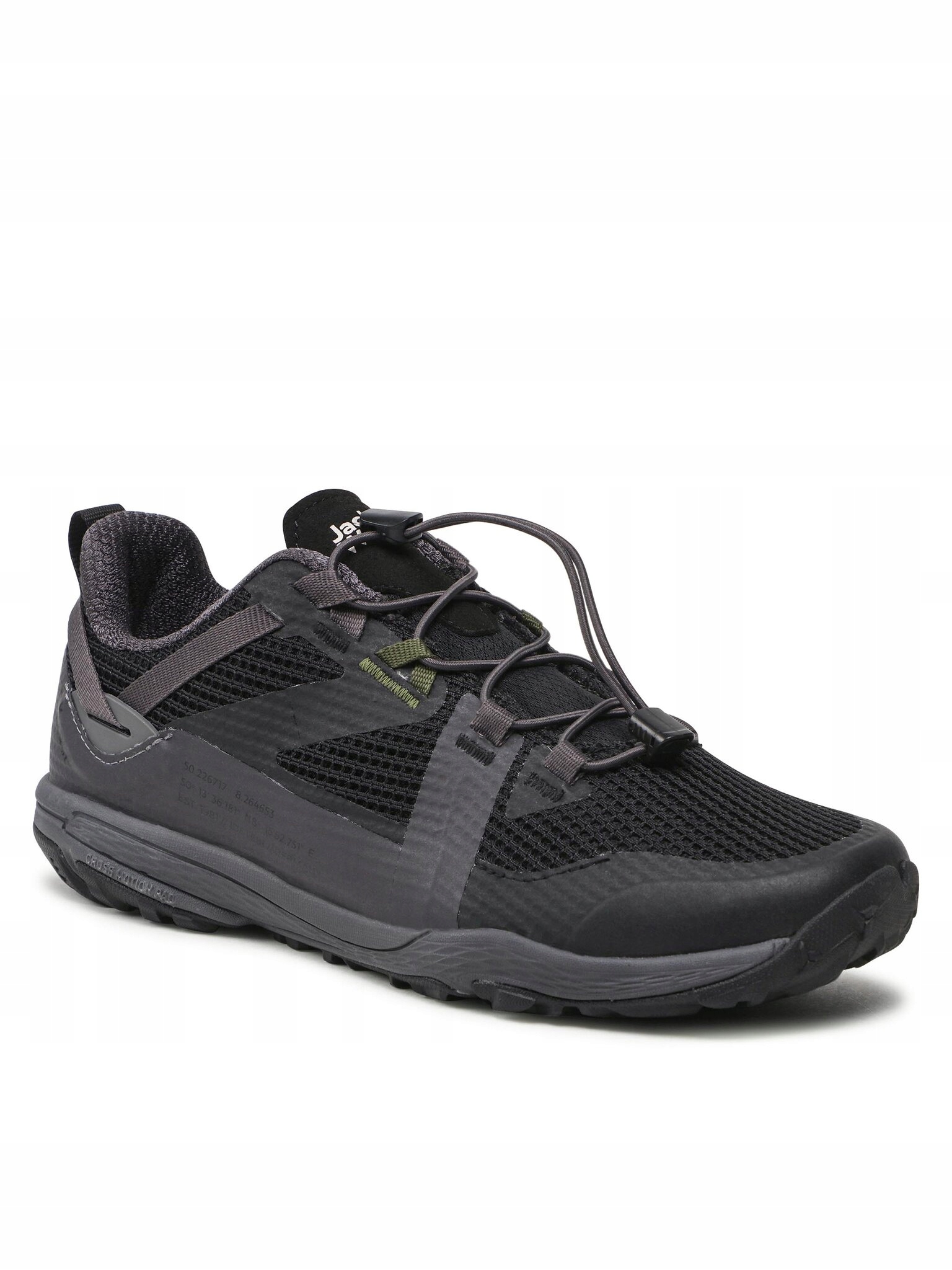 Jack Wolfskin Sneakersy Spirit Low M 4056611 Black