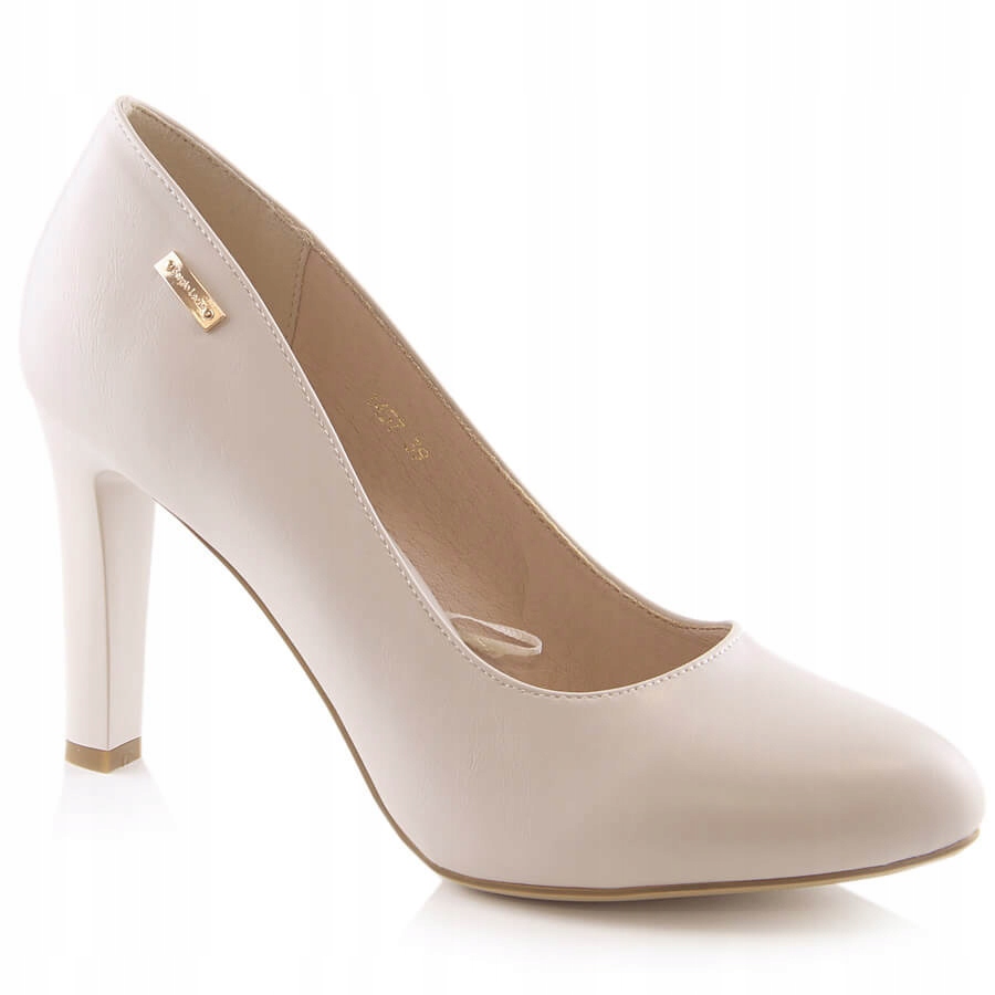 Šedé lodičky na podpatku Sergio Leone 1457 39